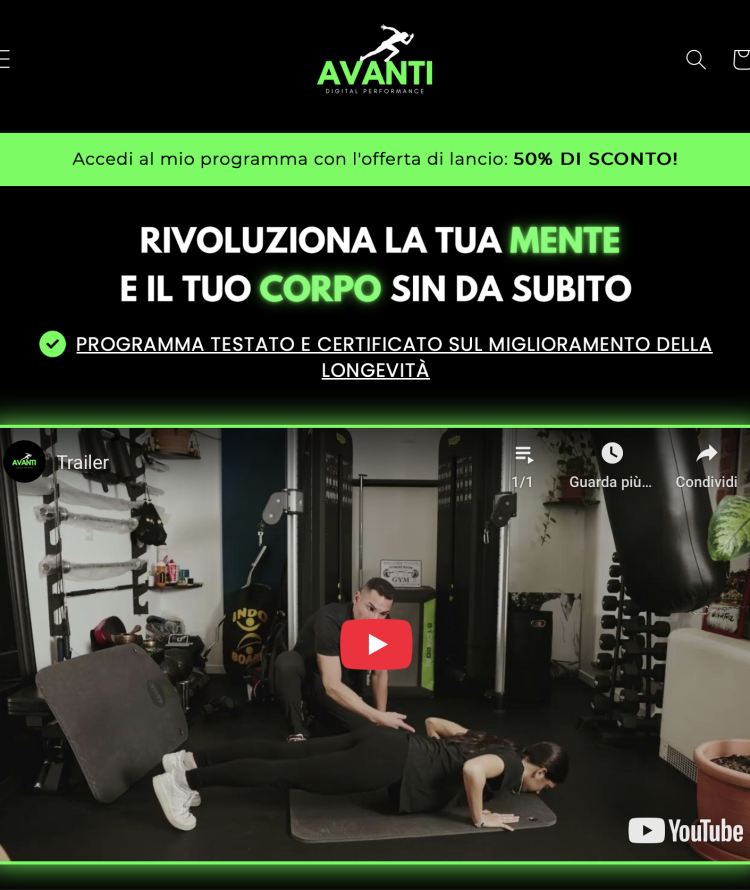 Avanti Digital Perfomance